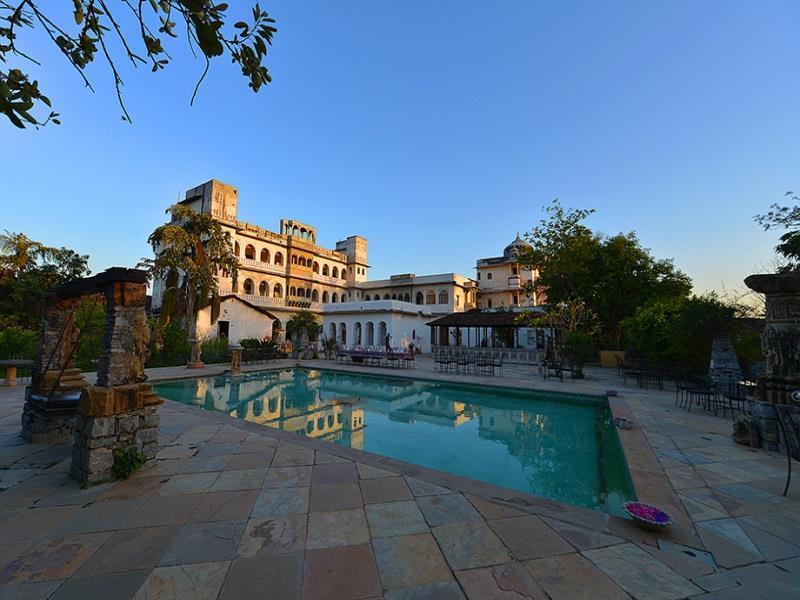 Hotel Castle Bijaipur Chittorgarh Exteriér fotografie
